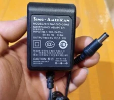 SA106D-05HS Power Adapter Charger 6V 1A 5.5*2.1