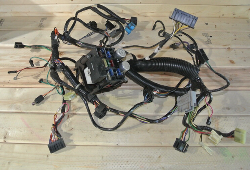 1992 1995 Jeep Wrangler YJ OEM Dash Wiring Harness Wire Loom Fuse NO 