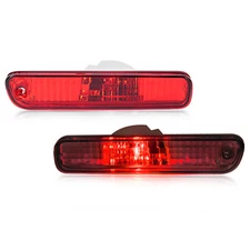 Red Rear Bumper Side Marker Light For Honda Accord Coupe 1994-1997&Prelude 92-96