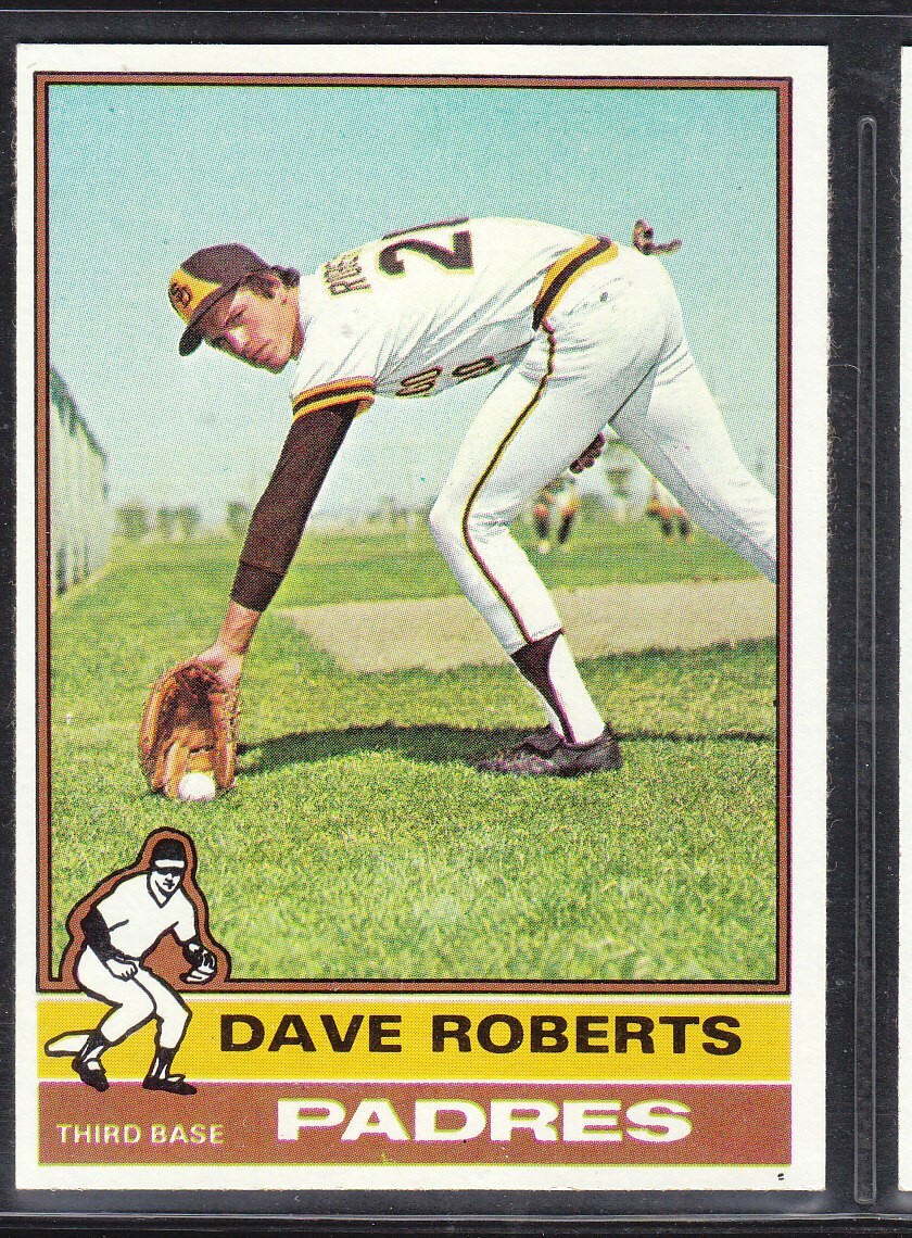 1976 Topps #107 Dave Roberts San Diego Padres nrmt Set Break