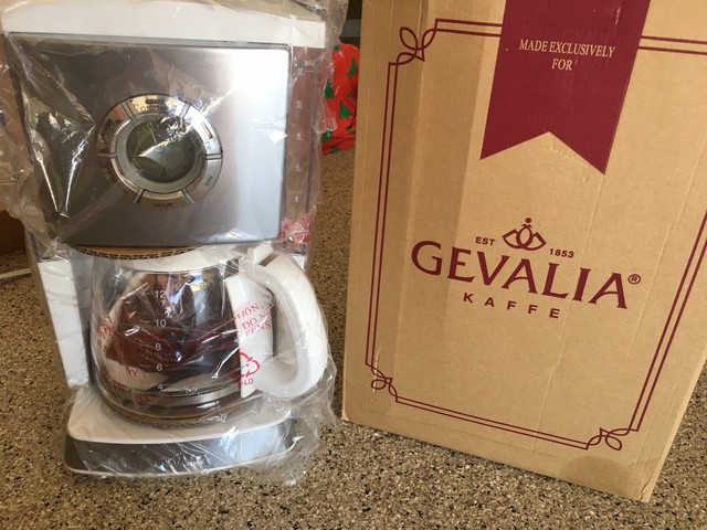 Gevalia CM650 White 12 Cup Programmable Coffee Maker for sale online eBay