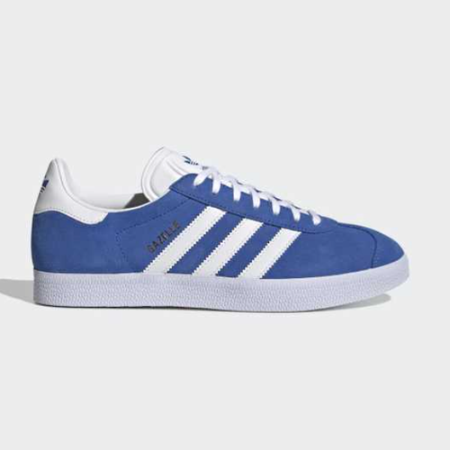 The Perfect Pop of Color with Adidas Blue Suede Shoes