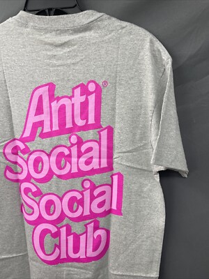 NEW Anti Social Social Club ASSC Barbie Pink T-Shirt Tee Size