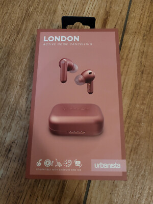 Urbanista London True Wireless In Ear Kopfhörer Noise Rosa, Neu, OVP, sealed
