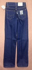 Vintage 1980  s Levis Girls White Patch Jeans, Deadstock NWT, Size 8