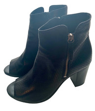 Kim Kay London Sandale / Peeptoes / Stiefelette Gr.39 Schwarz