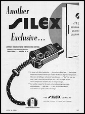 1946 Silex Co. Hartford Connecticut Anyheet Temp Control Electric Cords Print Ad
