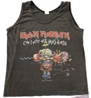 Vintage 1988 Iron Maiden Can I Play With Madness Tank Top Unknown Size