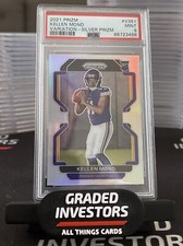 Kellen Mond 2021 Panini Prizm #V351 Variation Silver Rookie RC PSA 9 Vikings