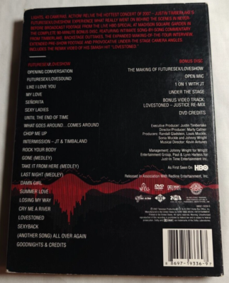 Futuresex / Loveshow Live From Madison Square Gard [DVD] [Import](中古品) Justin Timberlanke: Futuresex/Loveshow- Live From Madison Square