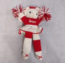 Vintage Stuffins Nebraska Cornhusker Cheerleader 1996 Plush Bunny 14"