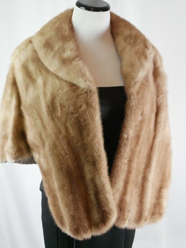 evans grey fur coat