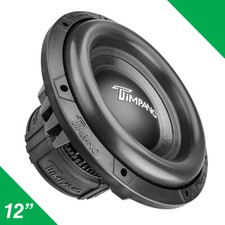 TPT-T2500-12 D4 Timpano 12" Subwoofer 2500 WATT MAX POWER DUAL 4 OHM CAR AUDIO