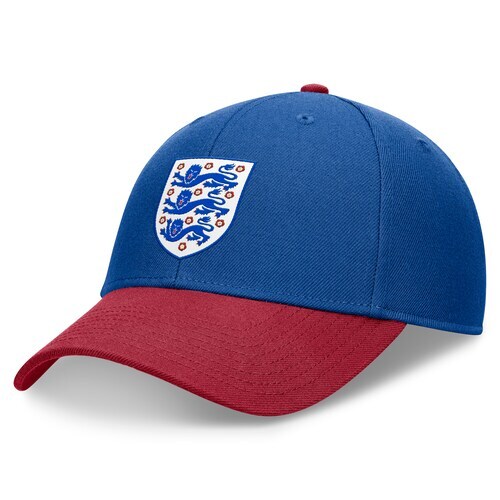 England Core Structured Adjustable Cap Blue Kids UK