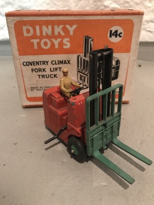 dinky toys coventry climax forklift truck