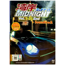 Anime DVD Wangan MIDNIGHT Vol.1-26 End  Soundtrack English Subtitle All Region