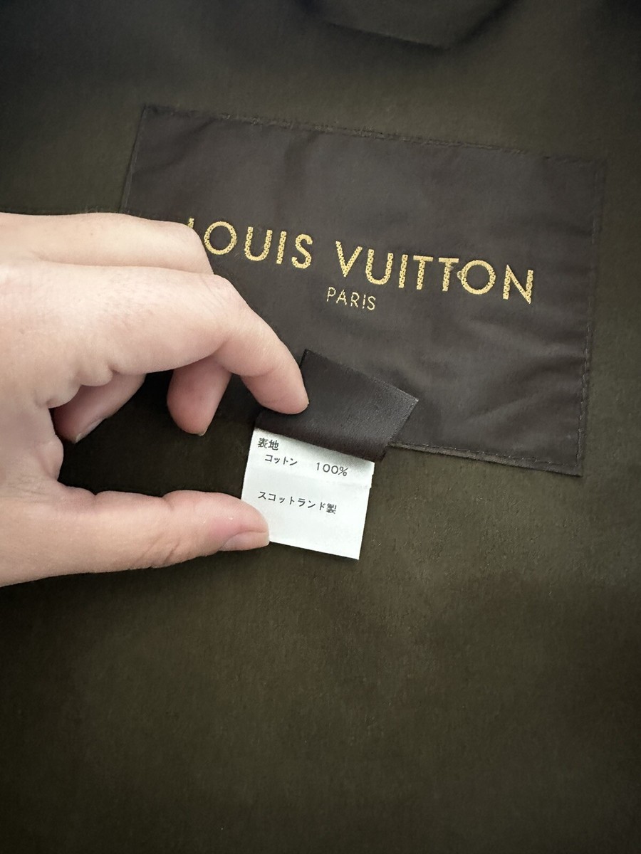 訳あり特価❗Louis Vuitton マッキントッシュパーカーコート ベージュ ルイヴィトン マッキントッシュ トレンチコート 買取致しました