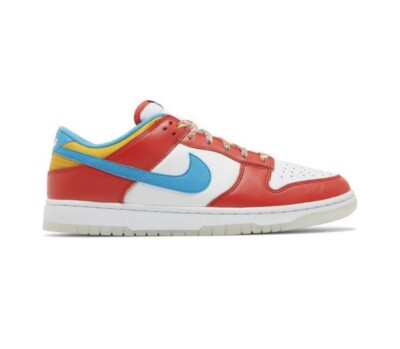 New Nike Dunk Low QS x LeBron James x Fruity Pebbles - Size 9.5 - DH8009-600