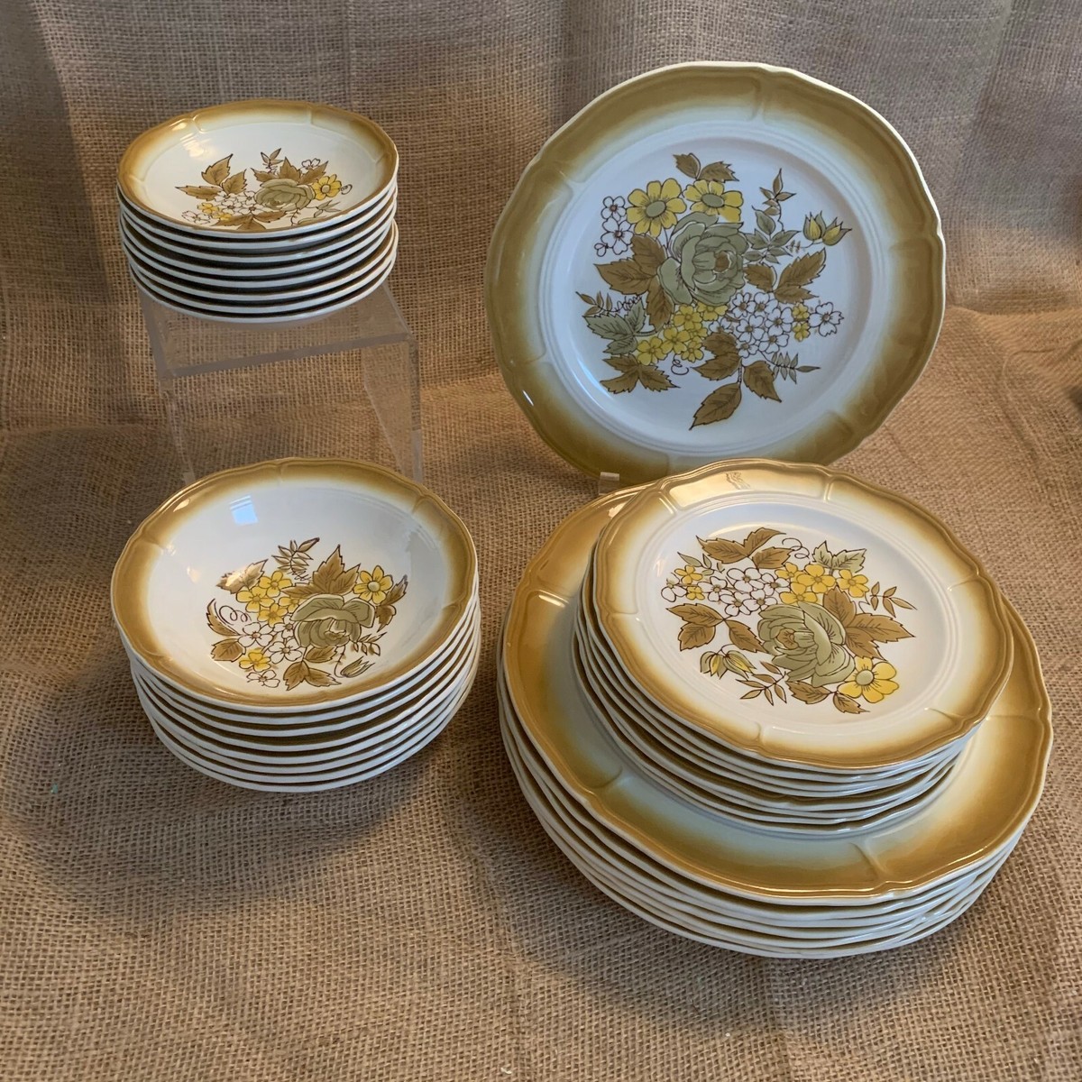 Vintage 70's Mikasa Terra Stone Chatham Plates & Bowls Choice | eBay