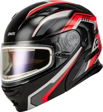 GMAX MD-01S Transistor Helmet with Electric Shield XS Black/Red