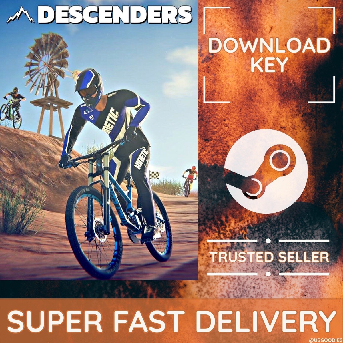 Descenders [2019] PC/MAC STEAM KEY 🚀 SAME DAY DISPATCH 🚚 UK