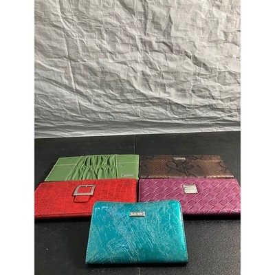 Lot of 5 Miche Interchangeable Purse Shells Snakeskin Croc Quilted Ruched Mix