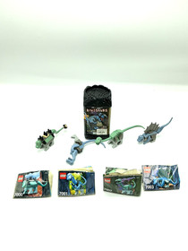 Lego 7000, 7001, 7002, 7003 YOUNG DINOSAUR Lot W/ 6720 Container