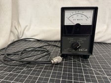 R. L. Drake W-4 Wattmeter 0-100 & 0-1000 Rvs/Fwd - Ham Radio - Untested