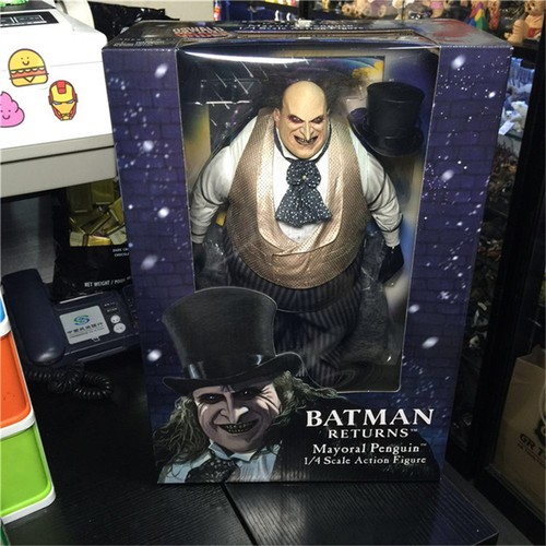 NECA Batman Return Penguin 1/4th 15in. Collectibles Action Figure New In Stock - Picture 1 of 9