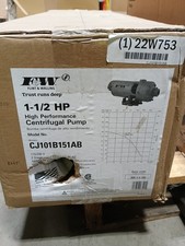 FLINT & WALLING CJ101B151AB Booster Pump,1 1/2HP,1 Phase,115/230V AC 22W753