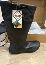MUCK Black Forager Boots Size 12 Durable, Waterproof Outdoor Work Boots