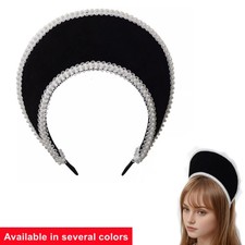 Women Medieval Renaissance Hood Tudor Headpiece Royal French Hood Coronet Party