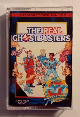 REAL GHOSTBUSTERS - Hit Squad Version - Commodore 64 C64 C128 - GETESTET & FUNKTIONSFÄHIG