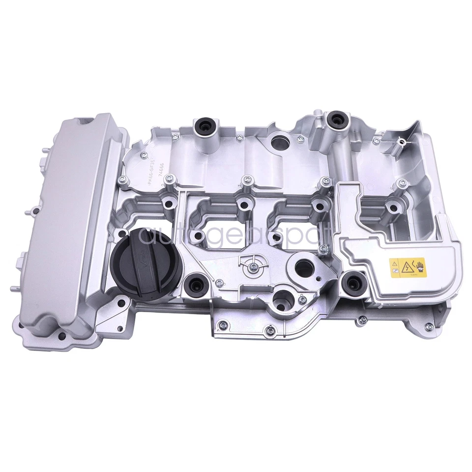 Nueva actualización de cubierta de válvula de aluminio para Mercedes Benz C250 SLK250 2012-2015 1,8 L Foto 2 de 4