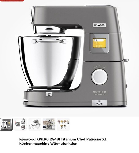 Kenwood KWL90.244SI Titanium Chef Patissier XL