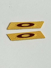 OAKLEY SUTRO SUNGLASSES REPLACEMENT SIDE LOGO ICON BRIGHT YELLOW BROWN SET