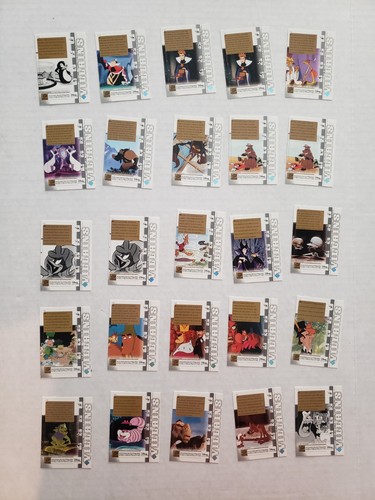 Big Lot Upper Deck 2003 Disney Trading Cards Villains Heroes Treasures - Picture 4 of 15
