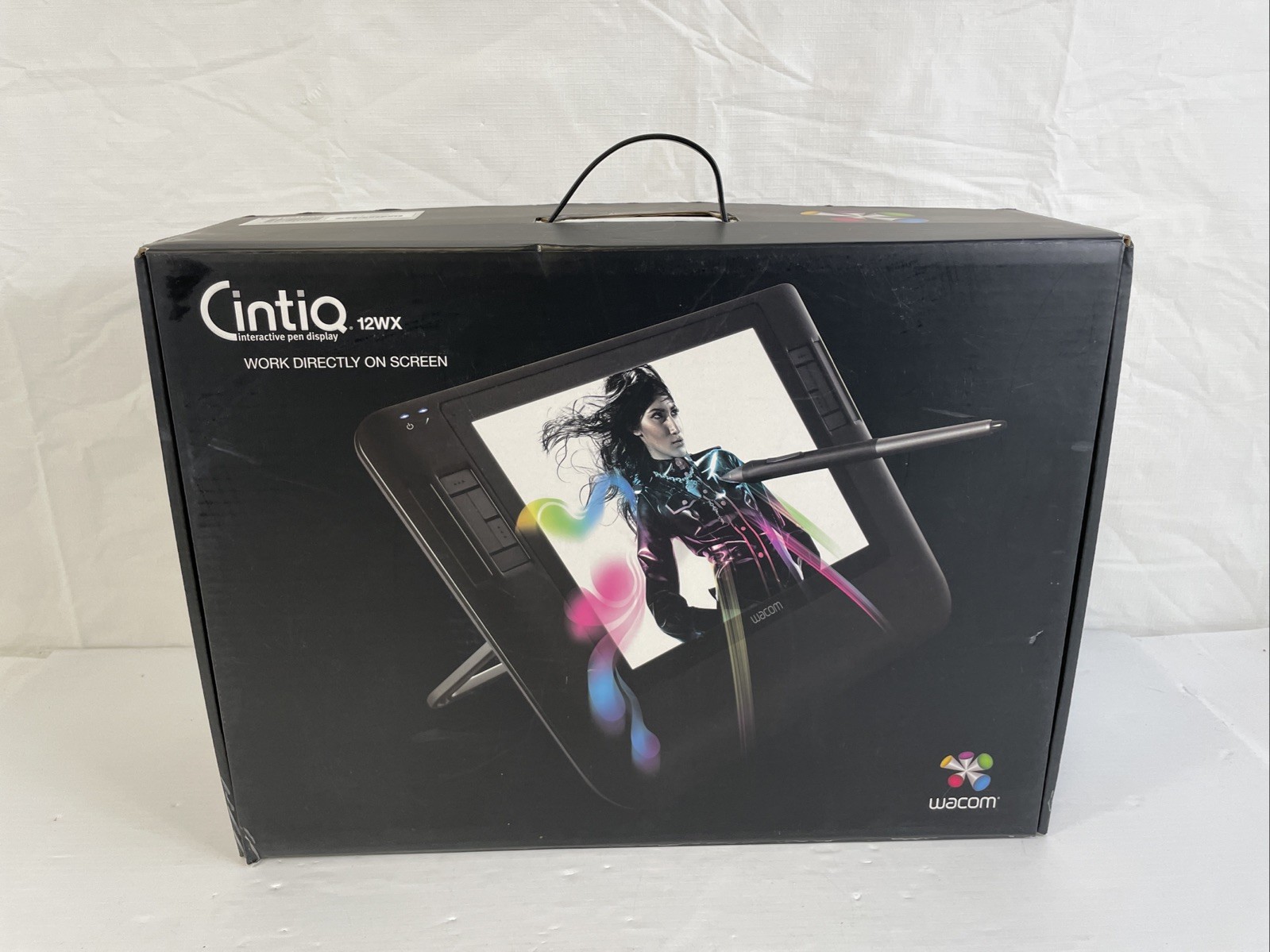 Wacom Cintiq Creative Pen Tablet Display Monitor 12WX Interactive DTZ-1200W/GO