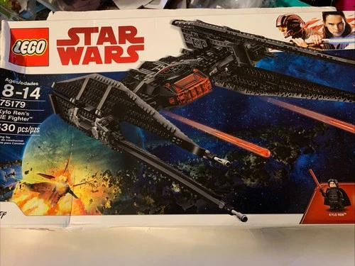 Sealed LEGO Star Wars: Kylo Ren's TIE Fighter (75179) Shelf Wear Ez67