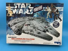 Vintage 70’s Star Wars Millennium Falcon Model Kit New Open Box Han Solo