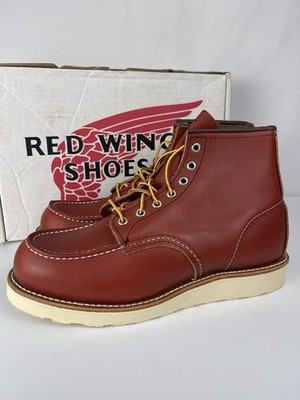 Red Wing Heritage Moc Toe Boots 8875 9 D Classic Red Oro Russet