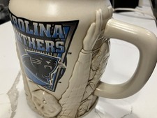 Carolina Panthers Mug With 3d Image NFL Licensed 16 Oz