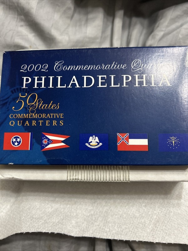50 States Commemorative Quarters -  Philadelphia Mint - 2002