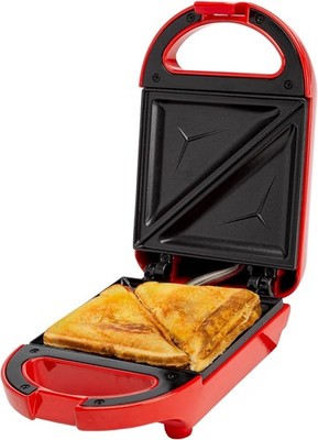 Tasty Mini Sandwich Maker, Makes Sandwiches, Paninis, Grilled Cheese, Desserts,