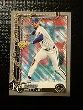 2025 Topps Holiday Silver Glitter Bobby Witt Jr #H100 Royals Mint