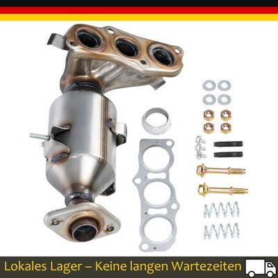 Katalysator Kit Ersatz für Citroën C1 PM, PN 1.0 1x 1714040030 1609158080