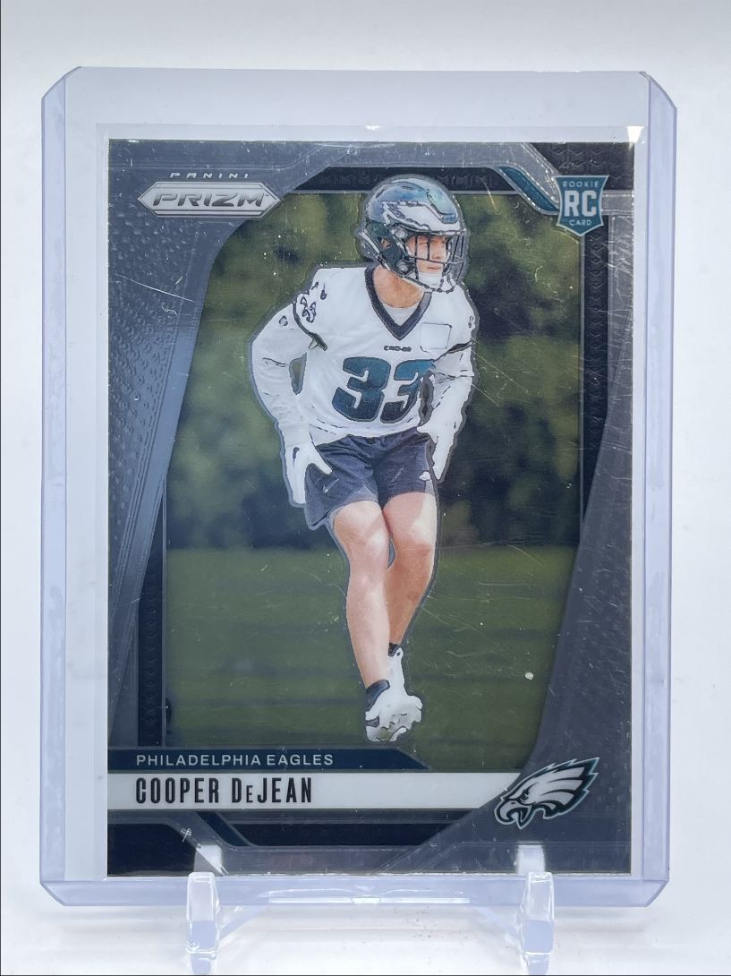 COOPER DEJEAN 2024 PANINI PRIZM ROOKIE FOOTBALL EAGLES #321 RC Q4462