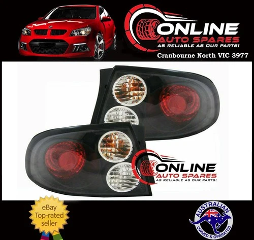 Holden Commodore Tail Lights PAIR VT VX Black Altezza Lamps HSV & Monaro