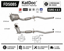 ✅ Ruß-Partikelfilter für Audi, Seat, Skoda und VW, Euro 5