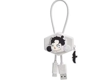 POPMART SKULLPANDA The Ink Plum Blossom iPhone Cable “The Bridge” Pop Mart